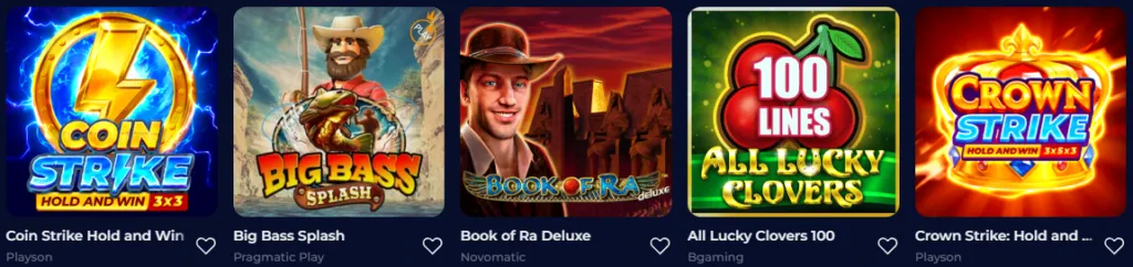 Game Selection and Variety